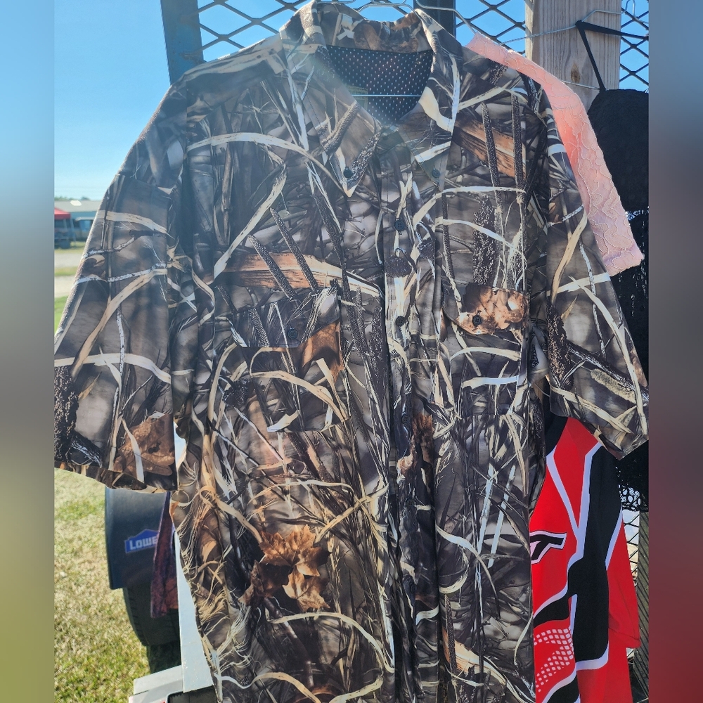 Men's Camouflage Outdoor Shirt